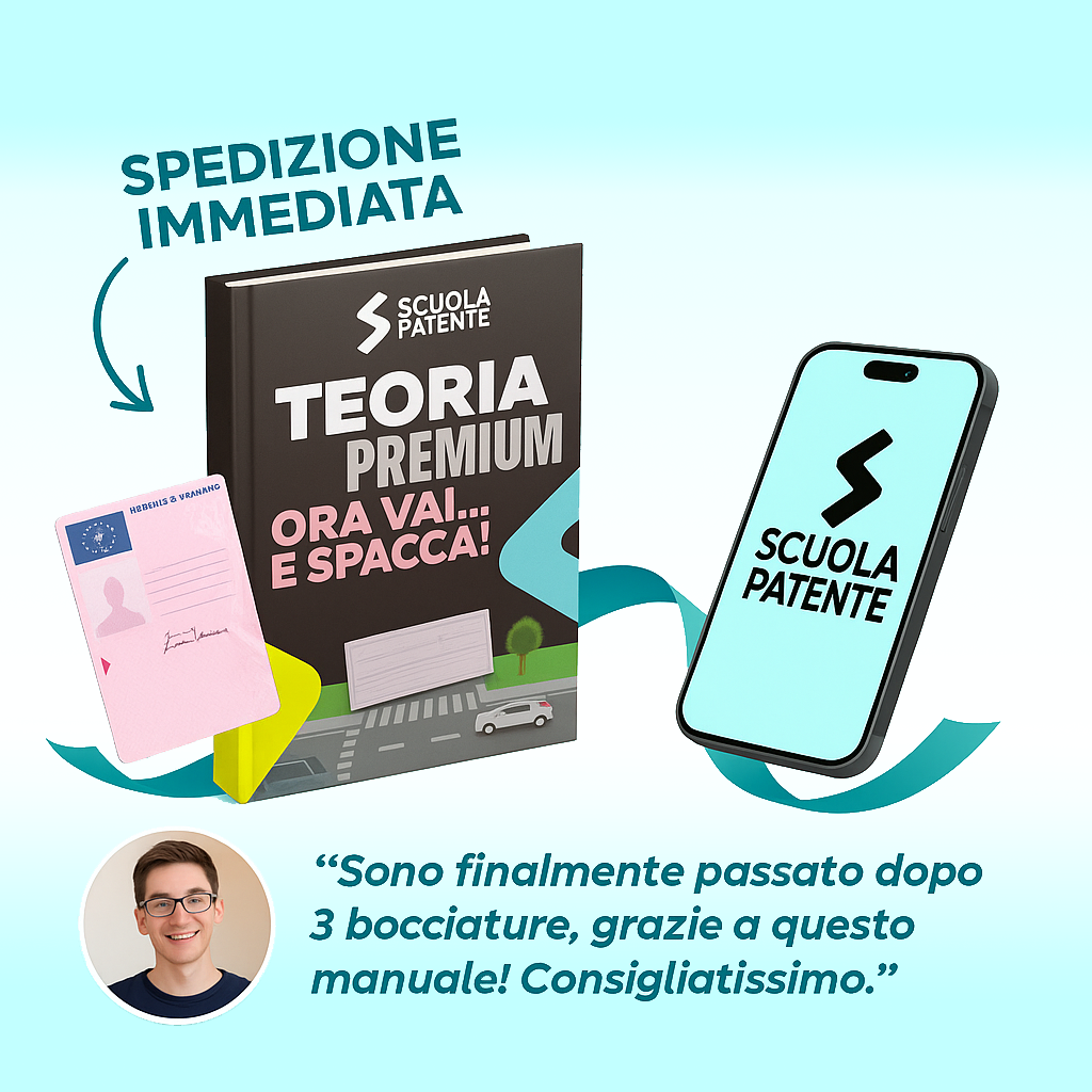 TEORIA PATENTE: Guida completa Patente B |  E-BOOK DIGITALE